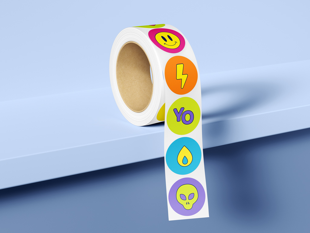 Sticker Tape Mockup